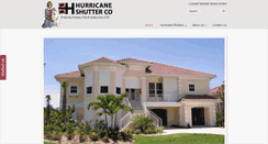 Desktop Screenshot of hurricaneshutterco.com